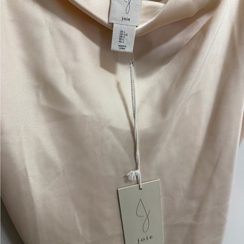 Joie Chain Pearl Straps Tank Top Women’s Large NWT - Picture 2 of 7
